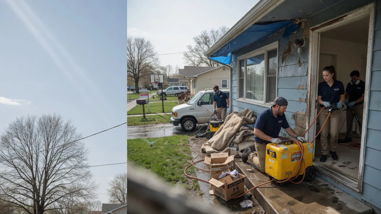 Basement Flood Cleanup in Alexandria, MN near me